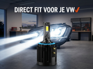 Volkswagen specifieke H7 LED direct fit voor Golf 6 7 Passat Touran Tiguan Scirocco