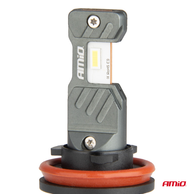 AMiO LED H8/H9/H11 Koplampen/Mistlampen Hybrid series Wit 6000K - 5600LM Canbus 60W - VCTparts.nl