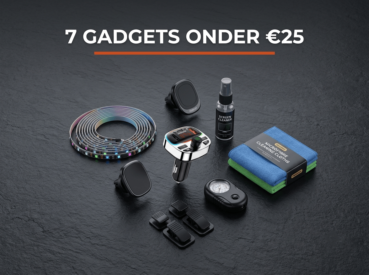 7 handige auto-gadgets onder €25 die je rit beter maken - VCTparts.nl