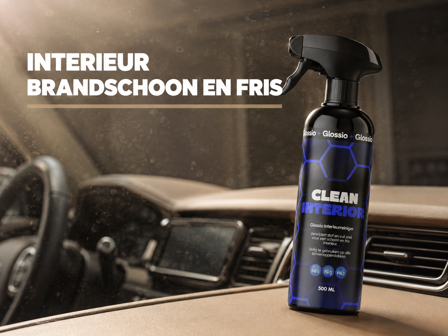 Glossio Clean Interior stap voor stap handleiding cover