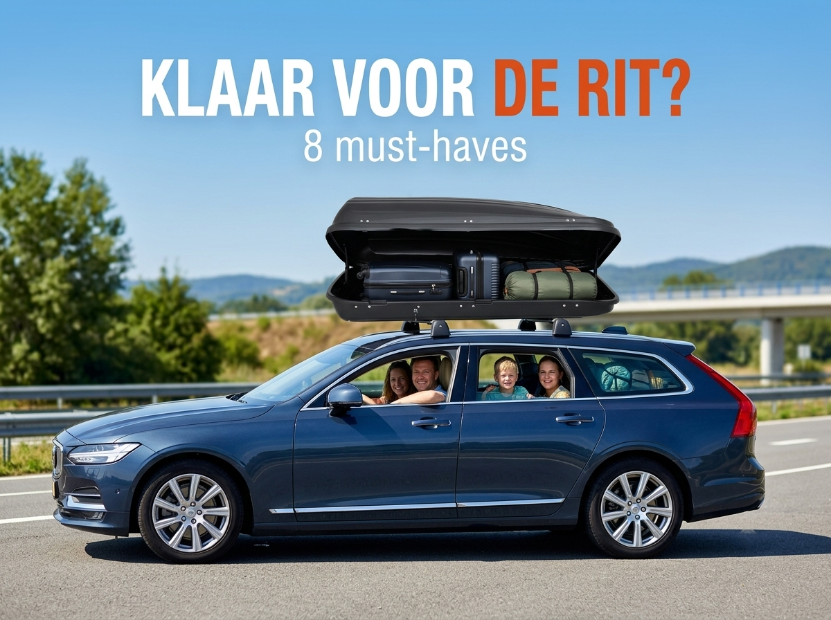Onmisbare accessoires voor een lange autorit met kinderen op vakantie