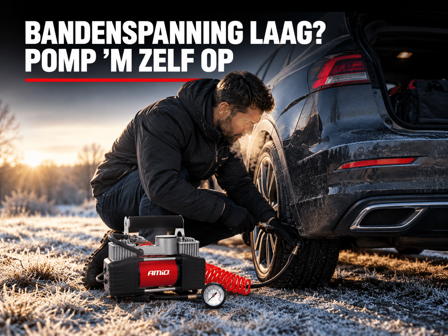 AMiO Autocompressor Kopen: Welke Pompt Jouw Banden Het Snelst Op? - VCTparts.nl