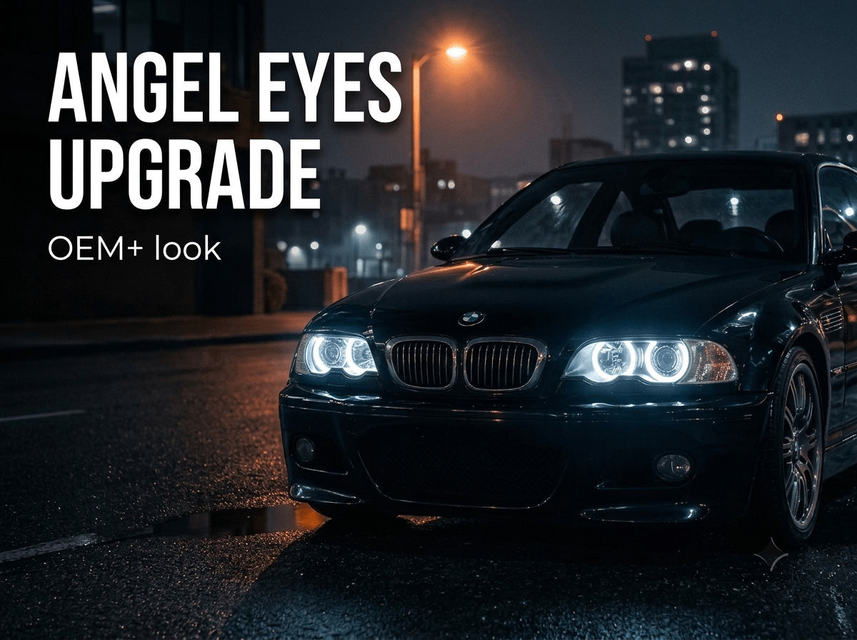Angel Eyes BMW E46 vervangen door wit LED: zo doe je het - VCTparts.nl