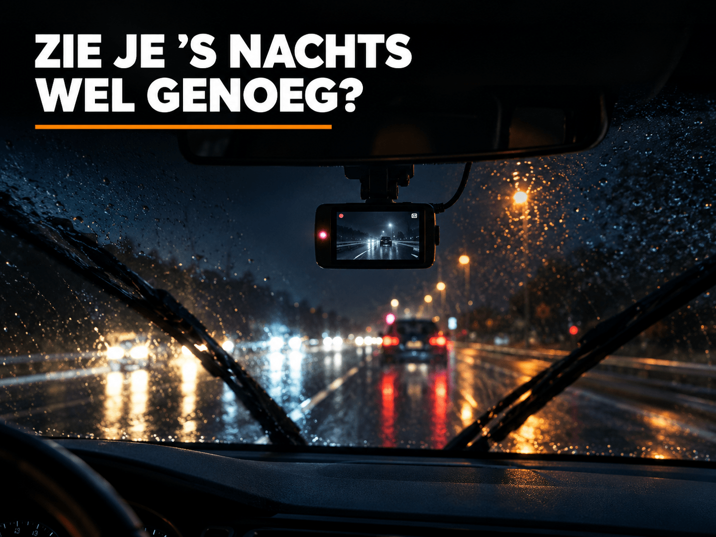 Dashcam met Nachtzicht Kopen: Zie Je 's Nachts Genoeg Bij Slecht Weer? - VCTparts.nl