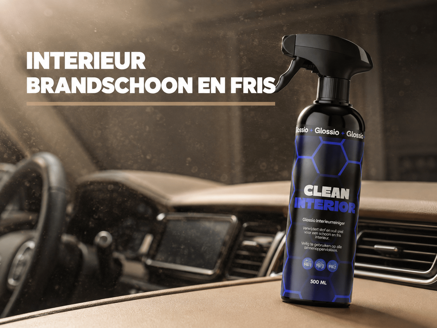 Glossio Clean Interior — Stap-voor-Stap Handleiding: Interieur Brandschoon en Fris - VCTparts.nl