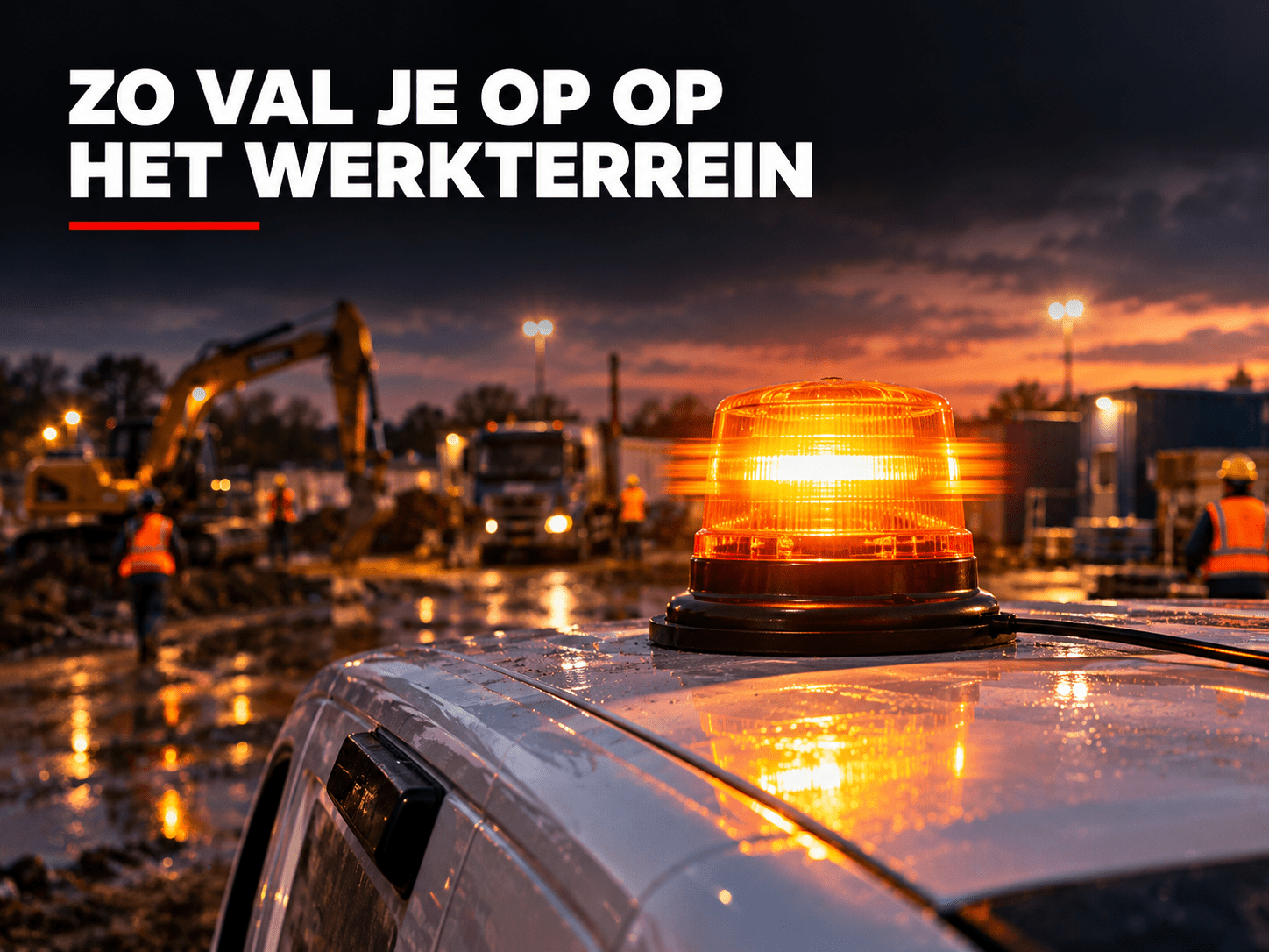 Magnetisch LED Zwaailicht: Voor Wie Is Dit Handig Op Werkterrein Of Aanhanger? - VCTparts.nl