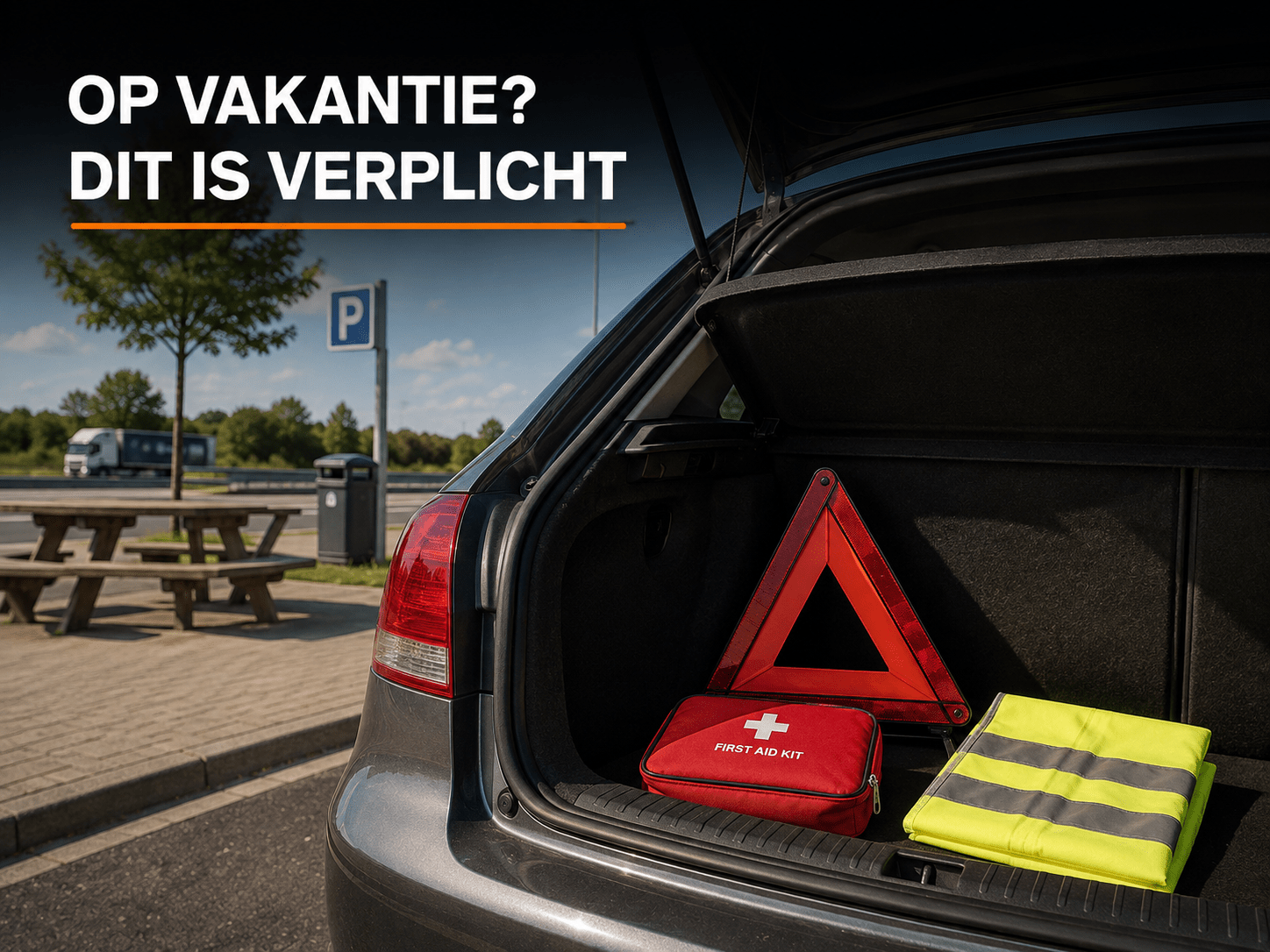Op Vakantie Met De Auto: Dit Is Verplicht In Duitsland, Frankrijk, Belgie En Oostenrijk - VCTparts.nl