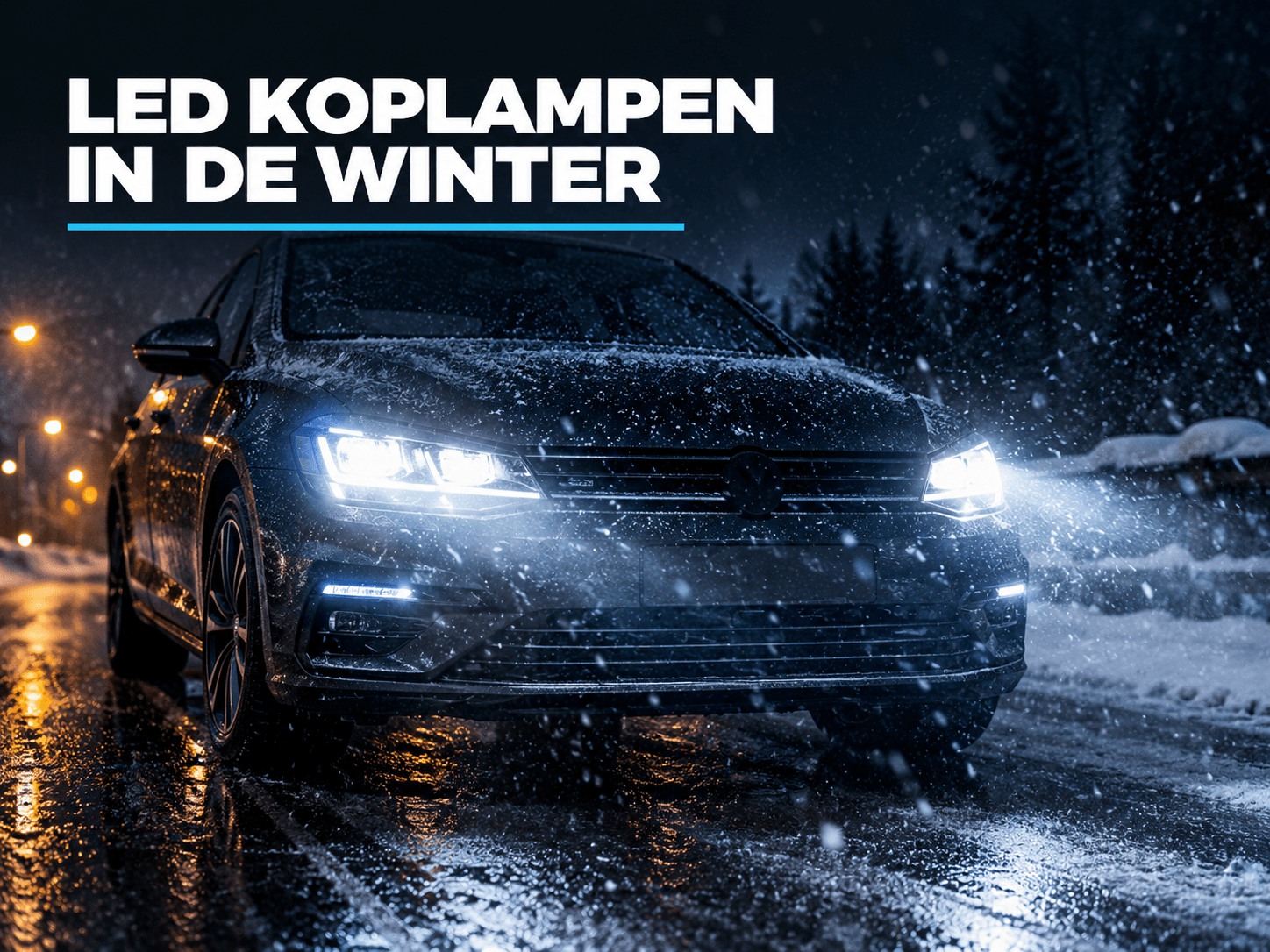 Rijden In De Winter Met LED Koplampen: Waar Moet Je Op Letten? - VCTparts.nl