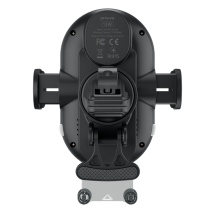 Proove Rounded Energy 15W Draadloze Telefoonhouder Auto Ventilatierooster en Dashboard – Eenvoudige en Efficiënte Oplossing