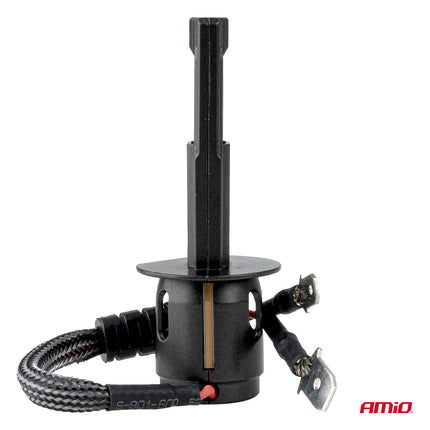 Amio LED Headlights Hybrid Series H7 (H18) White 6000K - 5600lm Canbus 60W