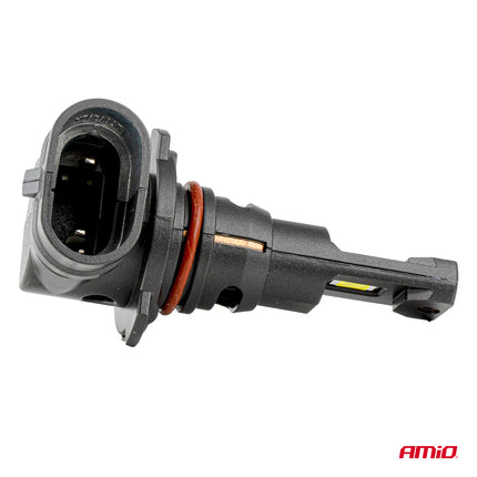 Amio LED Headlights Hybrid Series H7 (H18) White 6000K - 5600lm Canbus 60W