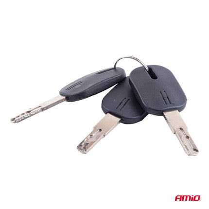 AMiO Compact Stuurwielslot voor Snelle en Simpele Diefstalbeveiliging