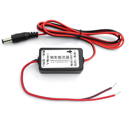 VCTparts 12V DC Auto Achteruitkijkcamera Relais Condensator – Stroomfilter Gelijkrichter NORGOS 2