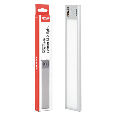 AMiO Oplaadbare Magnetische Sensor LED Lamp Klein 1.2W 1000mAh – Draadloze Bewegingssensor Verlichting USB-C Kast Gang