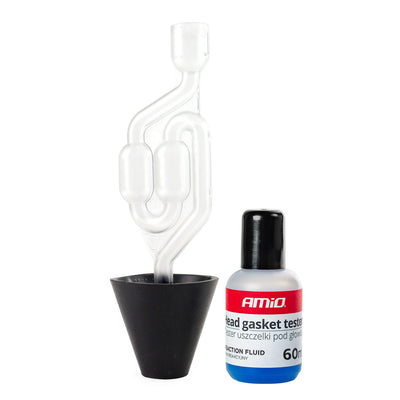 AMiO Koppakkingtester XL 60 ml - Cilinderkop Testset voor Motordiagnose