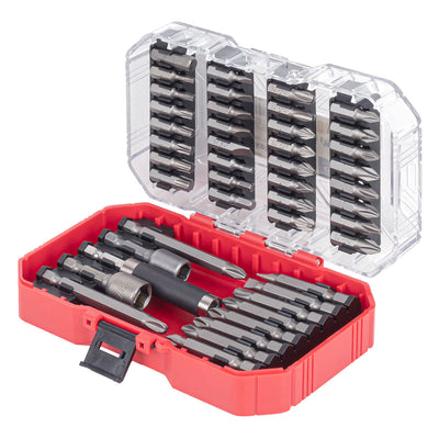 AMiO Bitset 45-delig S2 Staal - Universele Bit Set PH PZ Torx Hex voor Schroefmachine en Boormachine in Koffer