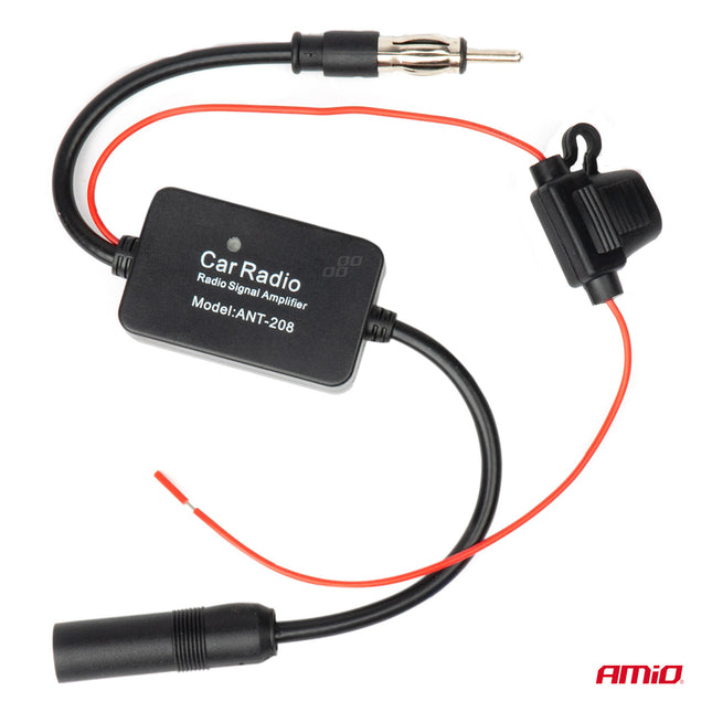 Anti-interferentie antenneversterker 12V AMIO-04133