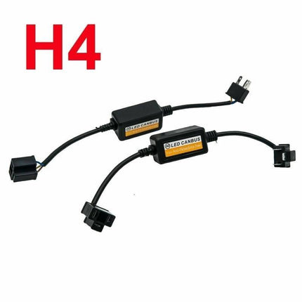 VCTparts H4 CANBUS Decoder Adapter Set - Voor Niet - Canbus LED Lampen - Verwijdert Foutmeldingen (2 stuks) NORGOS 3