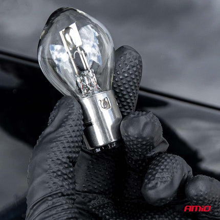 AMiO Halogeenlamp S2 12V 35/35W BA20d Voor Scooter en Motor Koplamp (1 stuk)