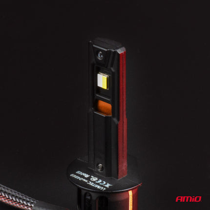 AMiO LumiTec F26 Night Breakers H3 +130% PRO LIMITED LED Koplampen - 68W 12V 24V FULL CANBUS Dimlicht Grootlicht