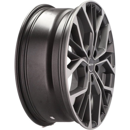 4 Velgen 17 inch MATISSE MGM Gepolijst Mat Grafiet 5x112 ET45 66.5 Geschikt voor Audi, Volkswagen, Skoda, SEAT - VCTparts.nl