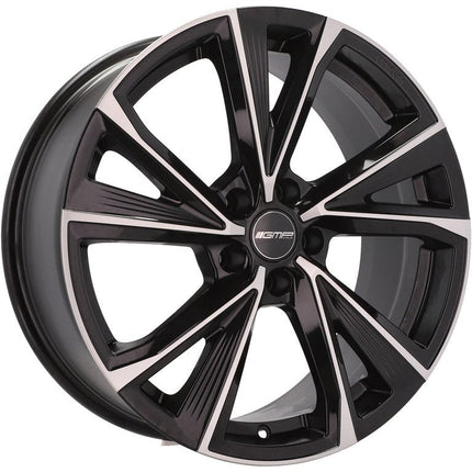4 Velgen 18 inch EVENTO MB Gepolijst + Zwart 5x112 ET45 66.5 Passend voor Audi, Volkswagen, Mercedes - VCTparts.nl