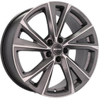 4 Velgen 18 inch Gepolijst Mat Grafiet 5x112 ET35 66.5 - Passend voor o.a. Audi, Mercedes, Volkswagen - VCTparts.nl