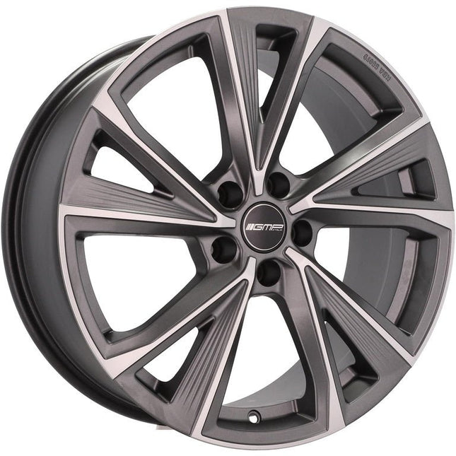 4 Velgen 18 inch Gepolijst Mat Grafiet 5x112 ET35 66.5 - Passend voor o.a. Audi, Mercedes, Volkswagen - VCTparts.nl