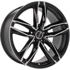 4 Velgen 18 inch Gepolijst Zwart 5x112 ET45 66.5 - Passend voor o.a. Audi, Mercedes, Volkswagen - VCTparts.nl