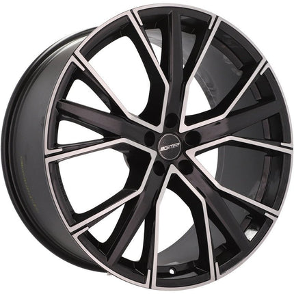 4 Velgen 18 inch GUNNER MB Gepolijst Zwart 5x112 ET35 66.5 Geschikt voor Audi, Volkswagen, Skoda, SEAT - VCTparts.nl