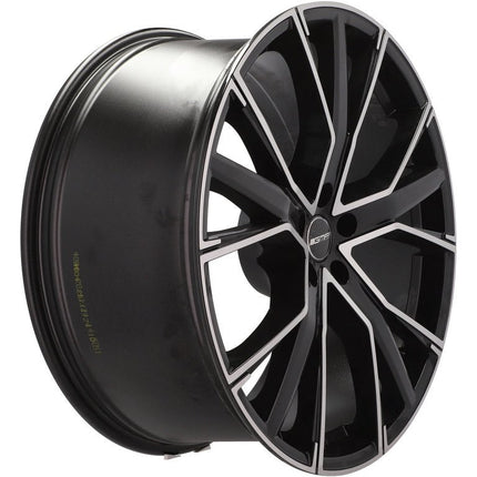 4 Velgen 18 inch GUNNER MB Zwart 5x112 ET45 66.5 Passend voor Audi, Volkswagen, Mercedes - VCTparts.nl