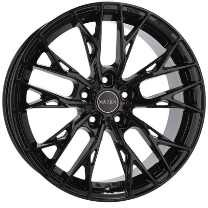 4 Velgen 18 inch HX042 5x120 ET34 72.6 Zwart - Passend voor BMW Mini - VCTparts.nl