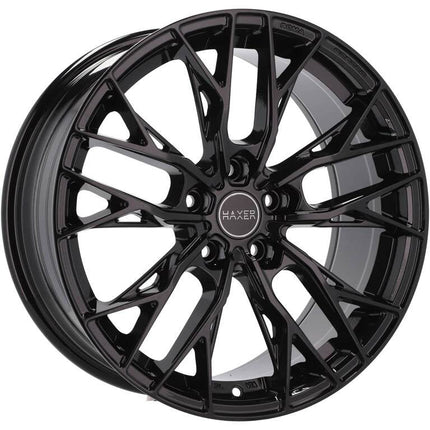 4 Velgen 18 inch HX042 5x120 ET34 72.6 Zwart - Passend voor BMW Mini - VCTparts.nl