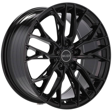 4 Velgen 18 inch HX042 5x120 ET34 72.6 Zwart - Passend voor BMW Mini - VCTparts.nl