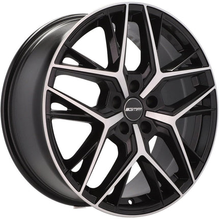 4 Velgen 18 inch LUNICA MB Zwart 5x112 ET45 66.5 Passend voor Audi, Volkswagen, Mercedes - VCTparts.nl