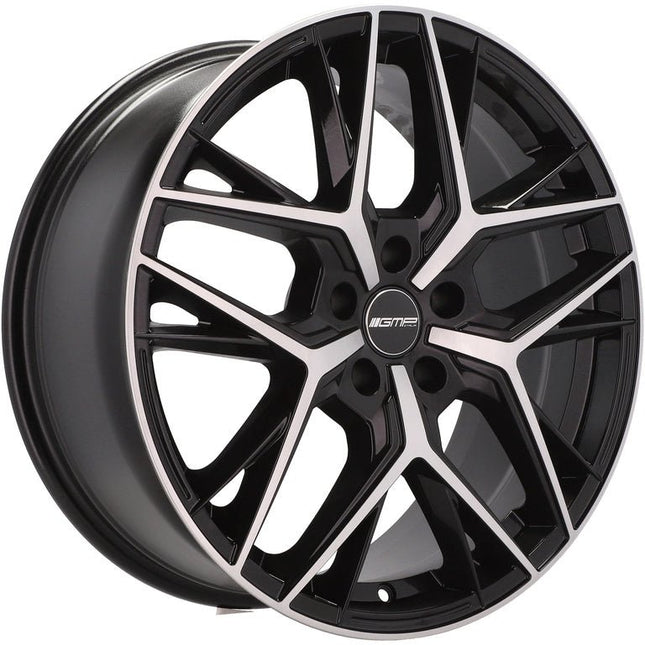 4 Velgen 18 inch LUNICA MB Zwart Gepolijst 5x112 ET30 66.5 Geschikt voor Audi, Volkswagen, Skoda, SEAT - VCTparts.nl