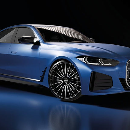 4 Velgen 18 inch QSTAR MG Gepolijst + Grafiet 5x112 ET45 66.5 Passend voor Audi, Volkswagen, Mercedes - VCTparts.nl