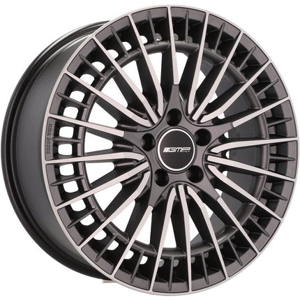 4 Velgen 18 inch QSTAR MG Gepolijst + Grafiet 5x112 ET45 66.5 Passend voor Audi, Volkswagen, Mercedes - VCTparts.nl
