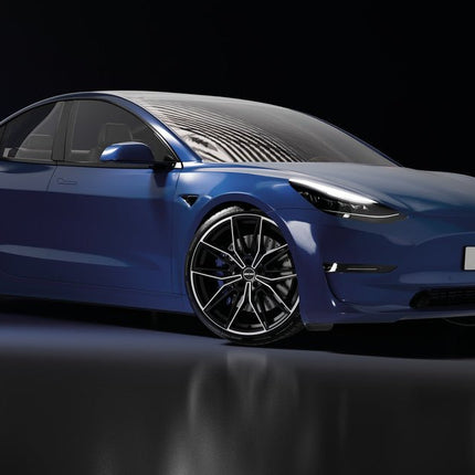 4 Velgen 18 inch SPECTER MB Gepolijst Zwart 5x112 ET30 66.5 Geschikt voor Audi, Volkswagen, Skoda, SEAT - VCTparts.nl