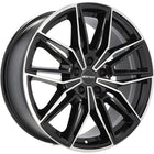 4 Velgen 18 inch SPECTER MB Gepolijst Zwart 5x112 ET30 66.5 Geschikt voor Audi, Volkswagen, Skoda, SEAT - VCTparts.nl