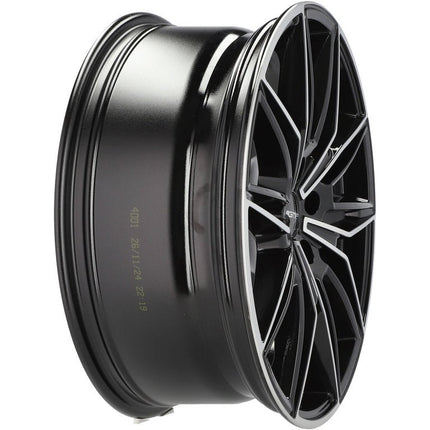 4 Velgen 18 inch SPECTER MB Zwart Gepolijst 5x112 ET43 66.5 Geschikt voor Audi, Volkswagen, Skoda, SEAT - VCTparts.nl
