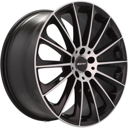 4 Velgen 18 inch STELLAR MB Zwart 5x112 ET45 66.5 Passend voor Audi, Volkswagen, Mercedes - VCTparts.nl