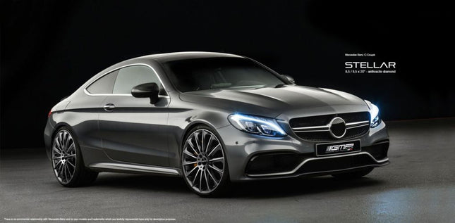 4 Velgen 18 inch STELLAR MG Gepolijst Grafiet 5x112 ET35 66.5 Geschikt voor Audi, Volkswagen, Skoda, SEAT - VCTparts.nl