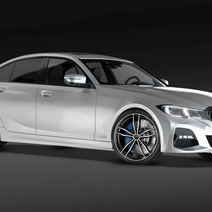 4 Velgen 18 inch SWAN MB Zwart 5x112 ET45 66.5 Passend voor Audi, Volkswagen, Mercedes - VCTparts.nl