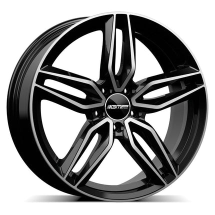 4 Velgen 20 inch FASTEN MB Gepolijst Zwart 5x112 ET35 66.5 Geschikt voor Audi, Volkswagen, Skoda, SEAT - VCTparts.nl