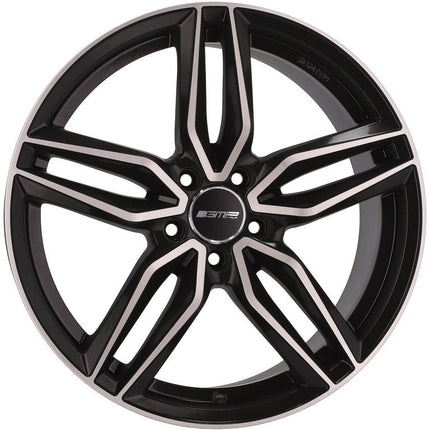 4 Velgen 20 inch FASTEN MB Gepolijst Zwart 5x112 ET45 66.5 Geschikt voor Audi, Volkswagen, Skoda, SEAT - VCTparts.nl