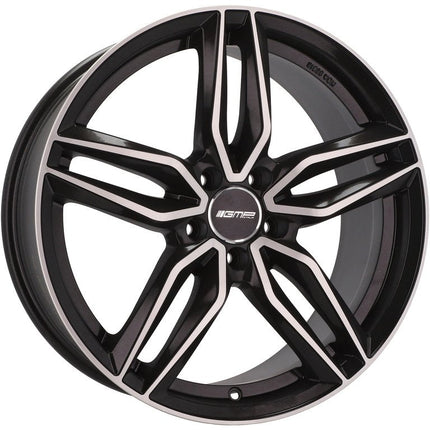 4 Velgen 20 inch FASTEN MB Gepolijst Zwart 5x112 ET45 66.5 Geschikt voor Audi, Volkswagen, Skoda, SEAT - VCTparts.nl