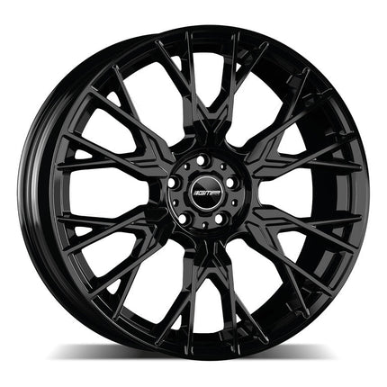 4 Velgen 20 inch FENDER BL Zwart 5x112 ET40 66.5 Geschikt voor Audi, Volkswagen, Skoda, SEAT - VCTparts.nl