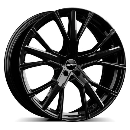 4 Velgen 20 inch GUNNER BL Zwart 5x112 ET20 66.5 Geschikt voor Audi, Volkswagen, Skoda, SEAT - VCTparts.nl