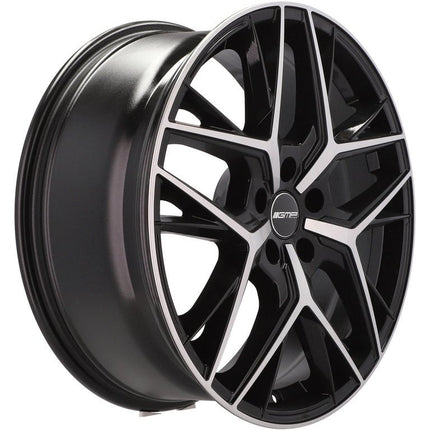 4 Velgen 20 inch LUNICA MB Gepolijst + Zwart 5x112 ET35 66.5 Geschikt voor Audi, Volkswagen, Mercedes, Skoda, SEAT - VCTparts.nl